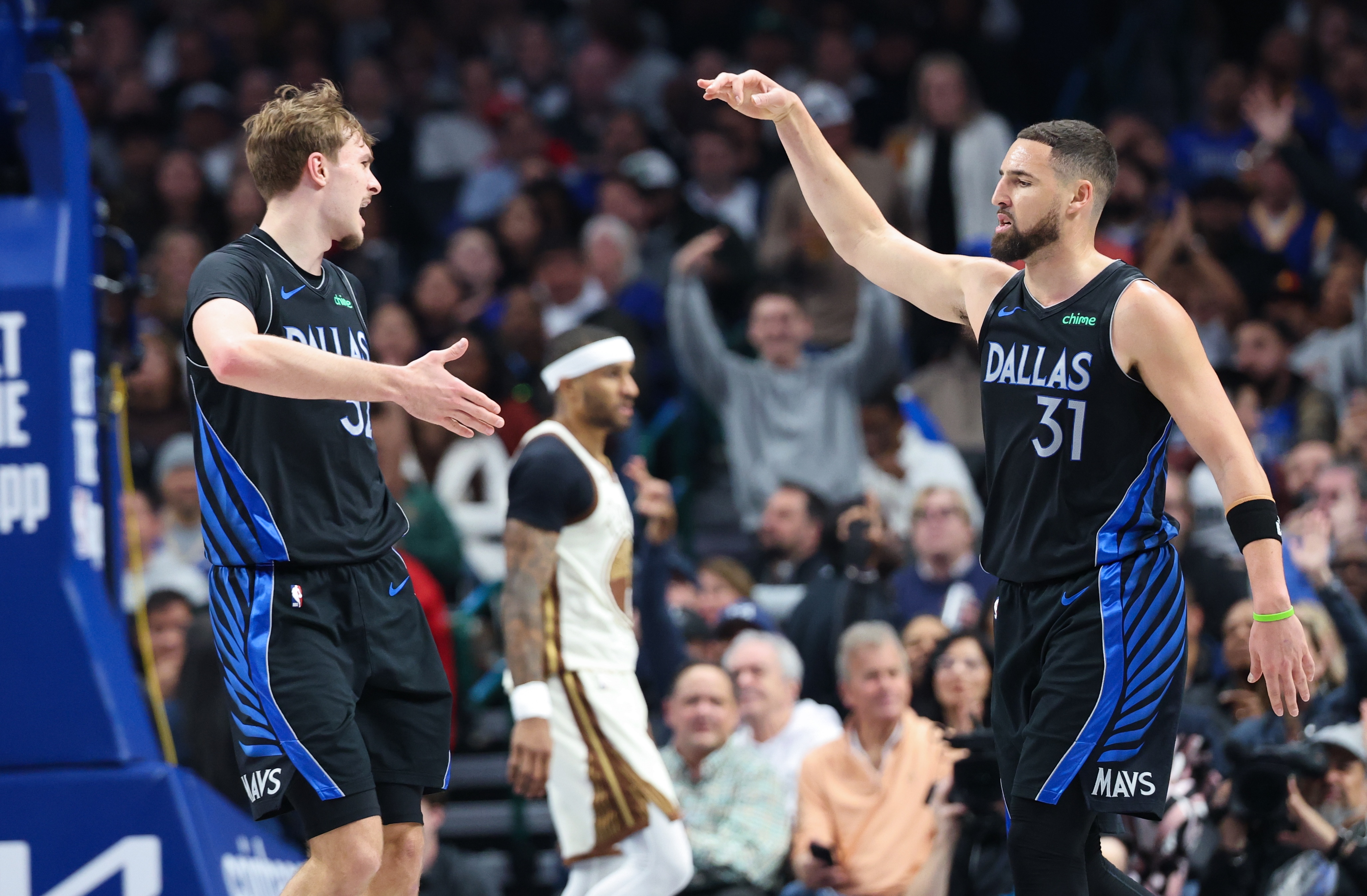 开云体育平台-克里斯蒂：在克莱身边打球对我和弗拉格是幸运 继续保持投篮信心